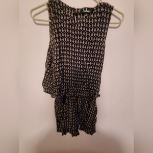 LULUS patterned romper